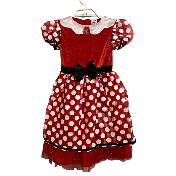 Disney Minnie Mouse Dress Costume Dress Up Halloween - Picture 1 of 8